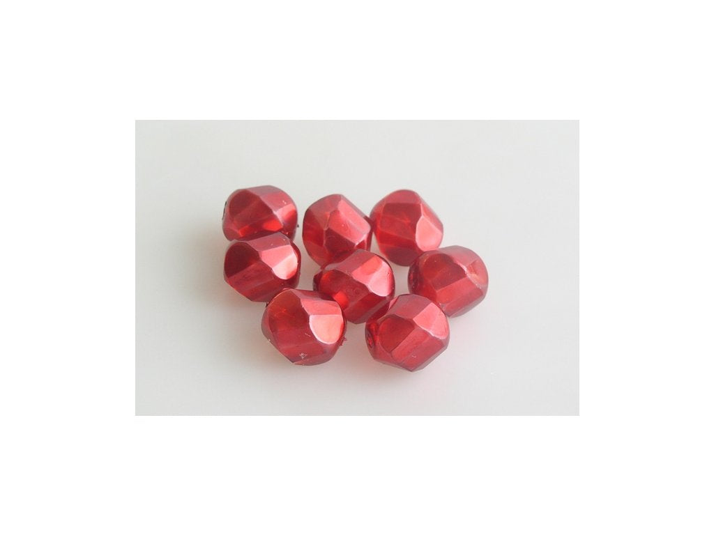 Fire Polished Faceted Beads Spiral Semi Round 00030/70498 Glass Czech Republic