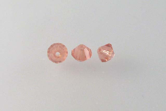 MC Bicone Xilion Cut beads High Sparkle 4 mm, Opal Pink (71010), Bohemia Crystal Glass, Czechia 45169302