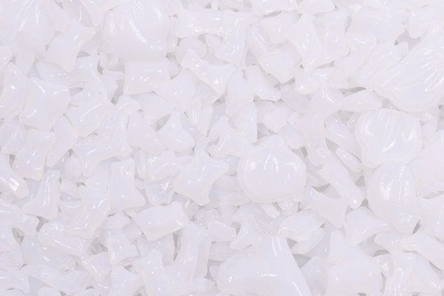 Glass Crumb Pieces for Home Epoxy Decor Mix, Opal White (1000), Bohemia Crystal Glass, Czechia SKLENENA
