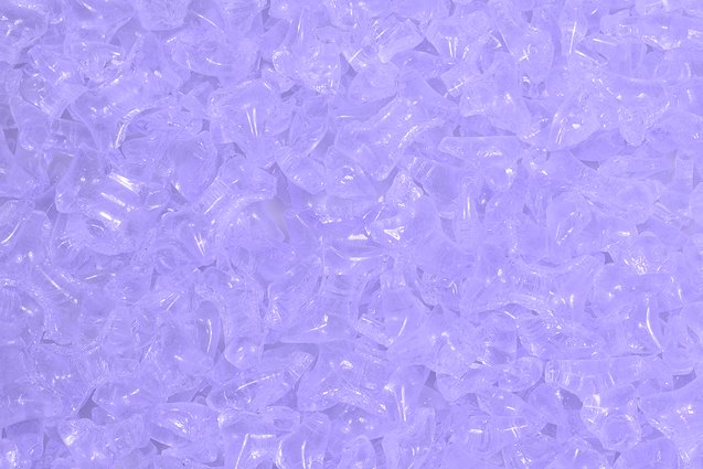 Glass Crumb Pieces for Home Epoxy Decor Mix, Transparent Light Amethyst (20210), Bohemia Crystal Glass, Czechia SKLENENA
