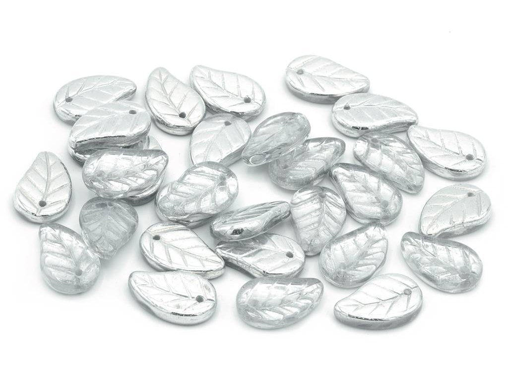 Flat Leaf Beads 00030/27001 Glass Czech Republic