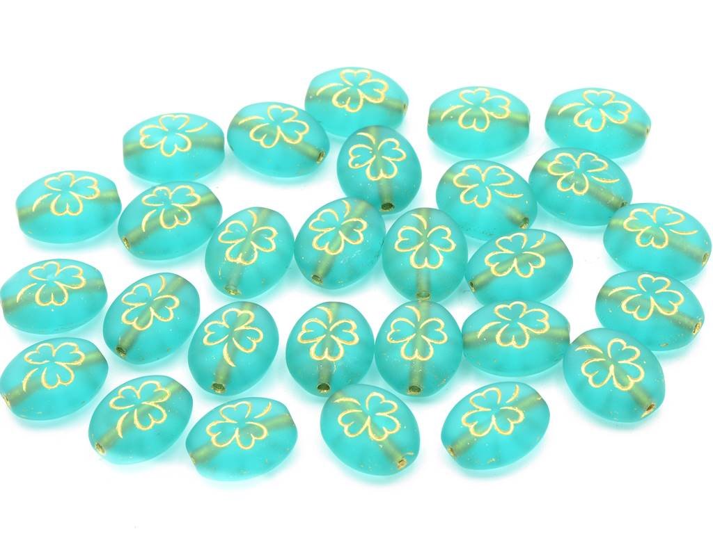 Pressed Beads 60210/84110/54202 Glass Czech Republic