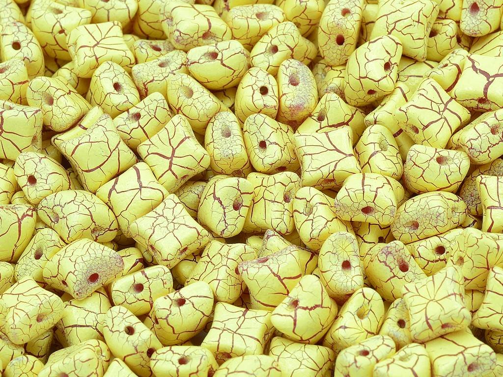 WibeDuo 2-hole Beads Star Cross 02010/24606 Glass Czech Republic