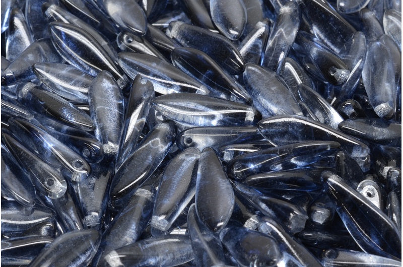 ダガービーズ、クリスタル 48671 (00030-48671)、ガラス、チェコ共和国