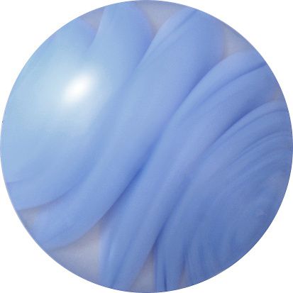 Round Cabochons Flat Back Crystal Glass Stone, Aqua Blue 8 Pearl Colours (34010-00030-Tw), Czech Republic