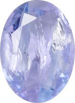 Oval Faceted Pointed Back (Doublets) Crystal Glass Stone, Aqua Blue 9 With Silver (20210-Ag-Tw), Czech Republic