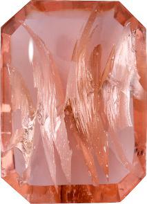 Octagon Cabochons Pointed Back Crystal Glass Stone, Pink 7 With Silver (7012L0-Ag-Tw-St), Czech Republic