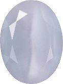 Oval Faceted Pointed Back (Doublets) Crystal Glass Stone, Pink 21 Moonshine (01192), Czech Republic