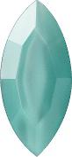 Navette Faceted Pointed Back (Doublets) Crystal Glass Stone, Turquoise 2 Pearl Colours (6404-St), Czech Republic