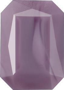 Octagon Faceted Pointed Back (Doublets) Crystal Glass Stone, Violet 5 Pearl Colours (02402), Czech Republic