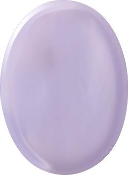 Oval Faceted Flat Back Crystal Glass Stone, Violet 5 Pearl Colours (02407), Czech Republic