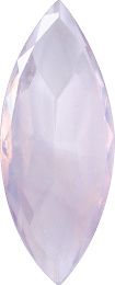 Navette Faceted Pointed Back (Doublets) Crystal Glass Stone, Violet 7 Pearl Colours (24000-00030-Tw), Czech Republic