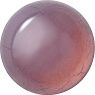Round Cabochons Flat Back Crystal Glass Stone, Violet 14 Pearl Colours (2400-St), Czech Republic