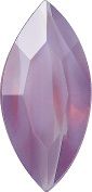 Navette Faceted Pointed Back (Doublets) Crystal Glass Stone, Violet 16 Pearl Colours (24020-00030-Tw), Czech Republic