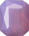 Octagon Faceted Pointed Back (Doublets) Crystal Glass Stone, Violet 18 Pearl Colours (2402-St), Czech Republic
