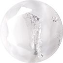 Round Faceted Pointed Back (Doublets) Crystal Glass Stone, White 3 With Silver (00030-Ag-0403-Tw), Czech Republic