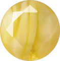 Round Faceted Pointed Back (Doublets) Crystal Glass Stone, Yellow 8 Pearl Colours (84000-00030-Tw), Czech Republic