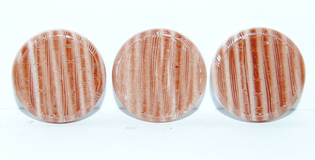 Czech Glass Hand Made Button Knob, Kb 91 (KB-91), Glass, Czech Republic