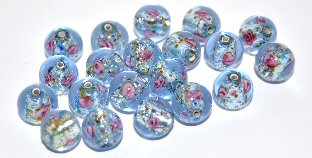 Lampwork HandMade Beads,3 10 B (3-10-B), Glass, Czech Republic
