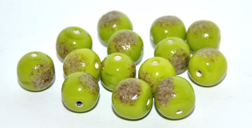Czech Glass Hand Made Roller Lampwork Beads, (D), Glass, Czech Republic