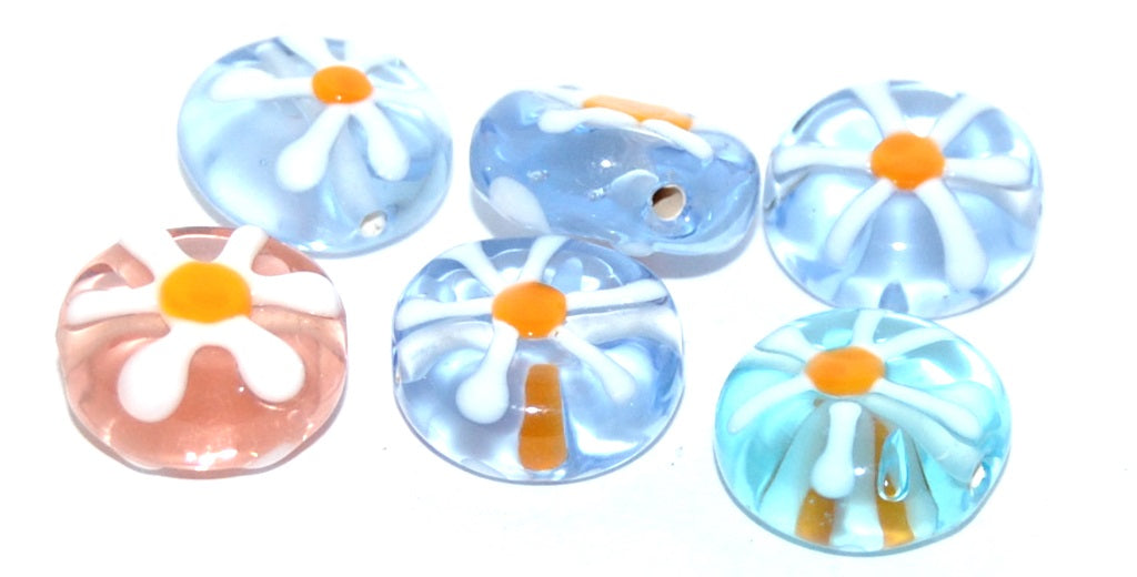 Lampwork HandMade Beads,I (-I), Glass, Czech Republic