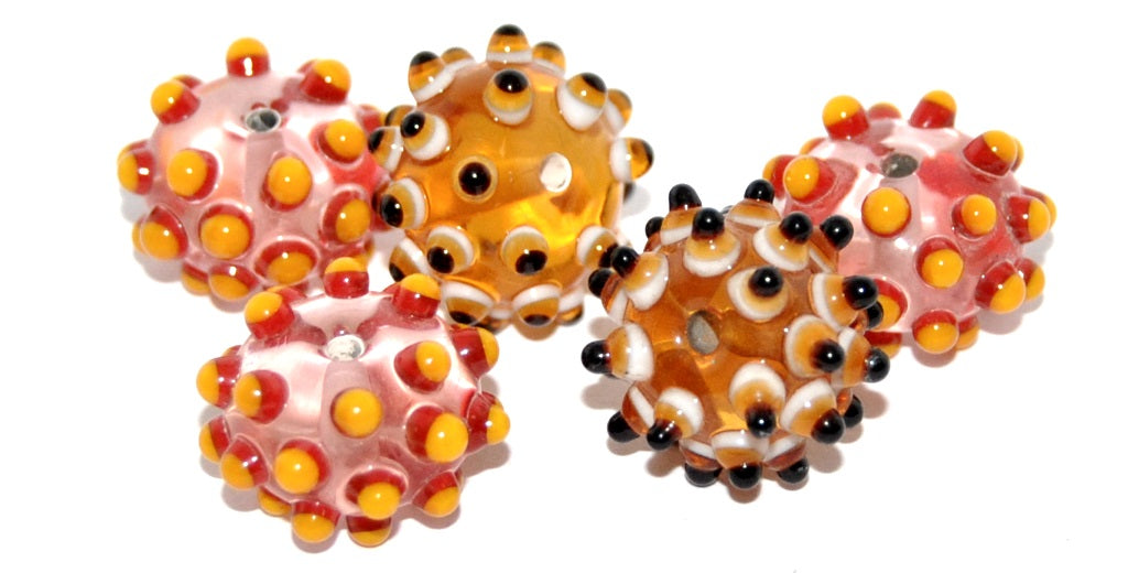 Lampwork HandMade Beads,B (-B), Glass, Czech Republic