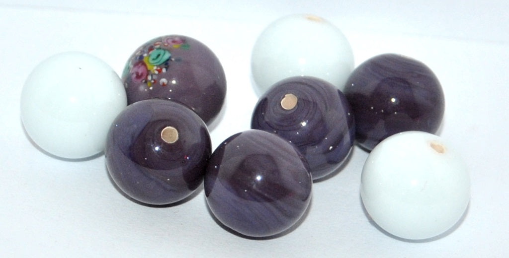 Lampwork HandMade Beads,Jj (-JJ), Glass, Czech Republic
