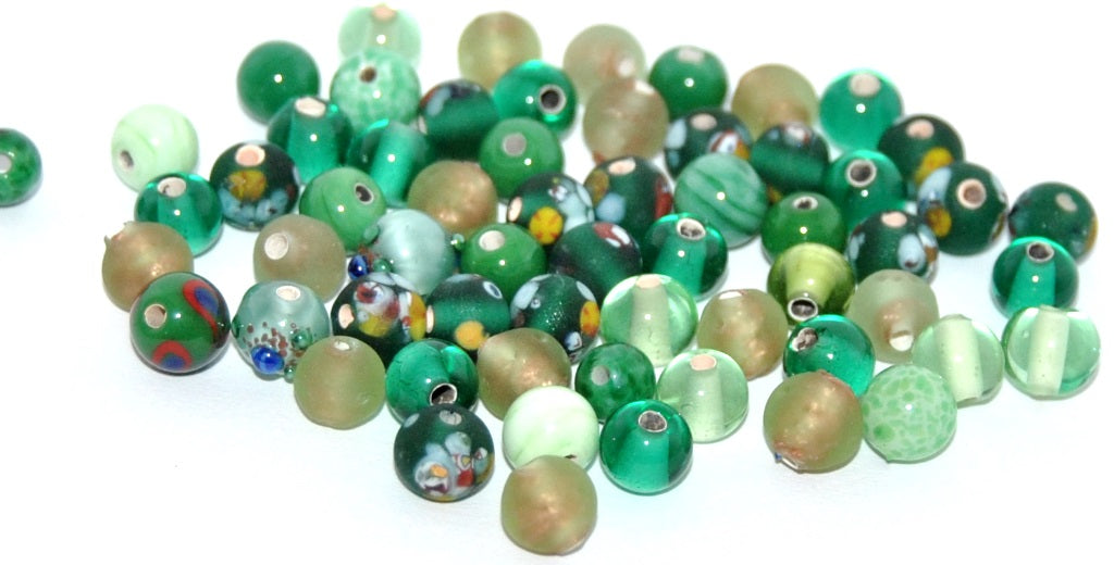 Lampwork HandMade Beads,B (-B), Glass, Czech Republic