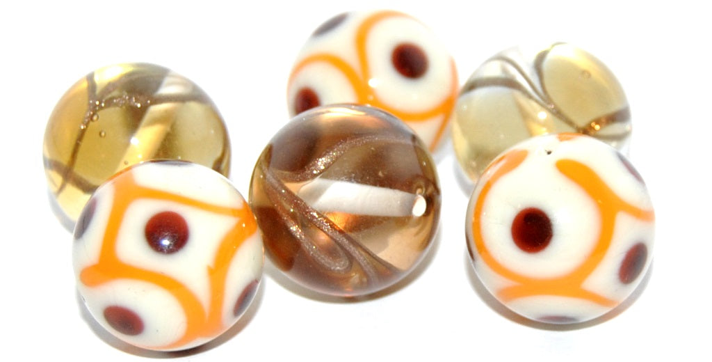 Lampwork HandMade Beads,B (-B), Glass, Czech Republic