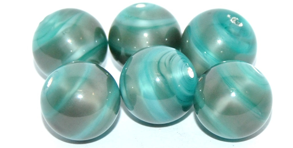 Lampwork HandMade Beads,Q (-Q), Glass, Czech Republic