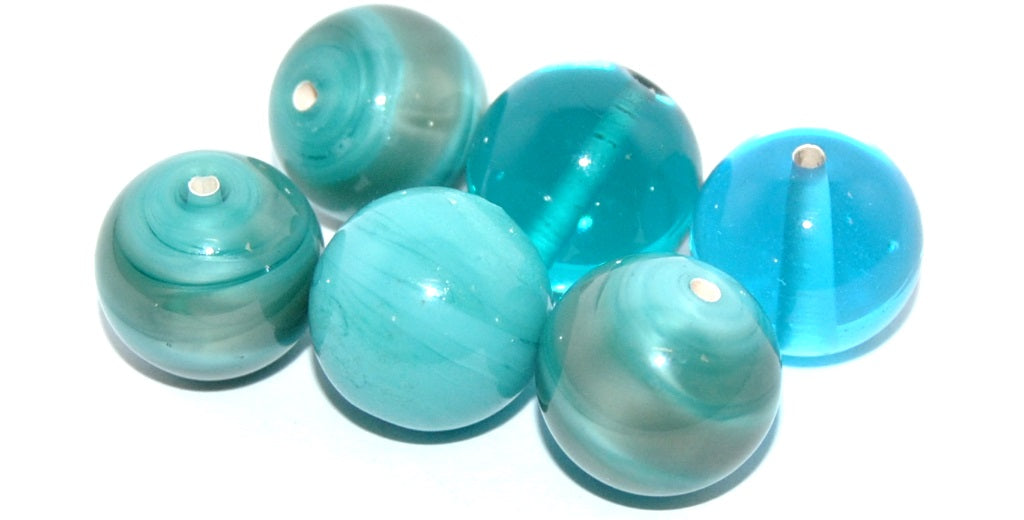 Lampwork HandMade Beads,V (-V), Glass, Czech Republic