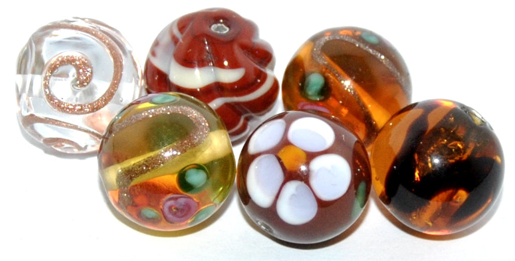 Lampwork HandMade Beads,Zz (-ZZ), Glass, Czech Republic