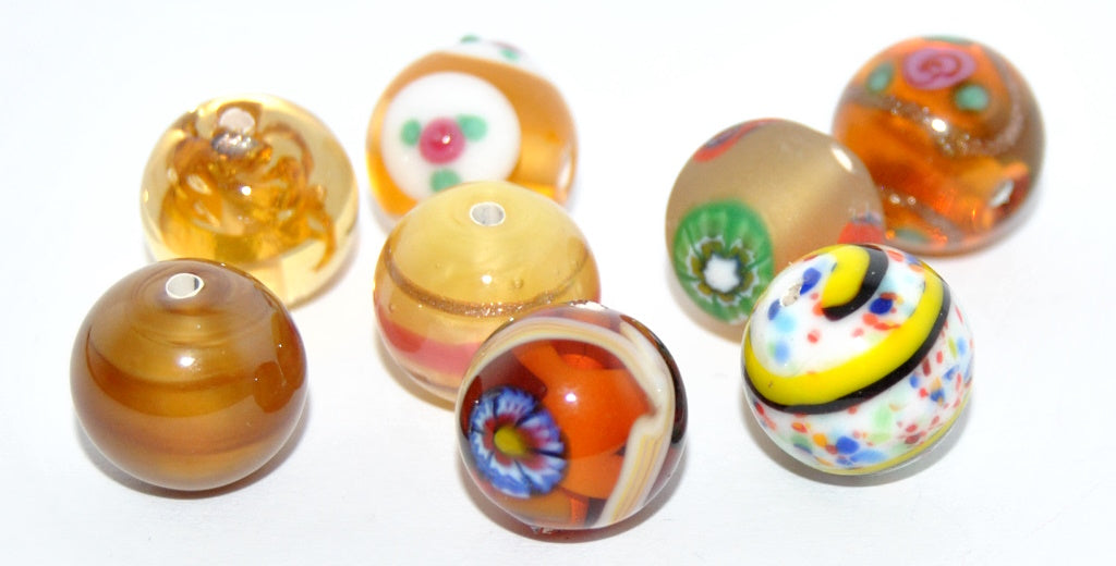 Lampwork HandMade Beads,An (-AN), Glass, Czech Republic