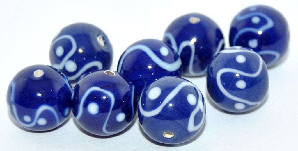 Lampwork HandMade Beads,Bm (-BM), Glass, Czech Republic