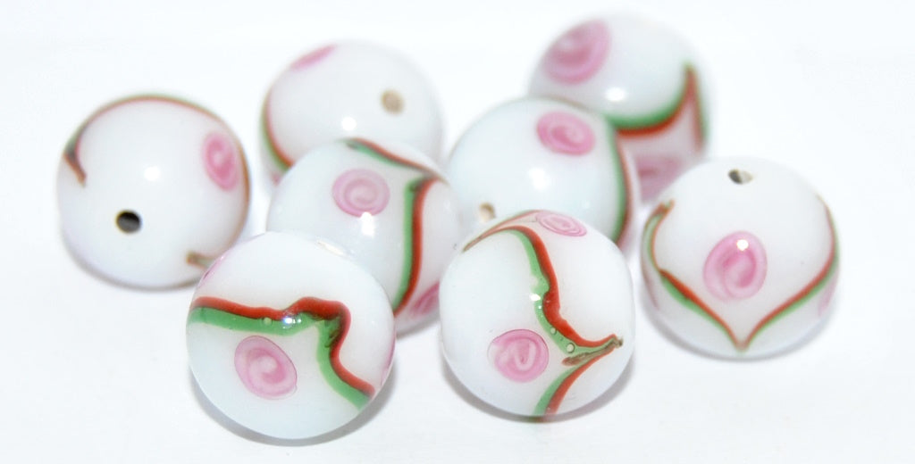Lampwork HandMade Beads,Ci (-CI), Glass, Czech Republic