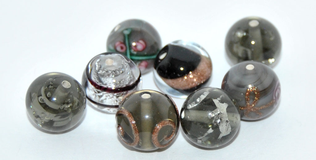 Lampwork HandMade Beads,Cm (-CM), Glass, Czech Republic