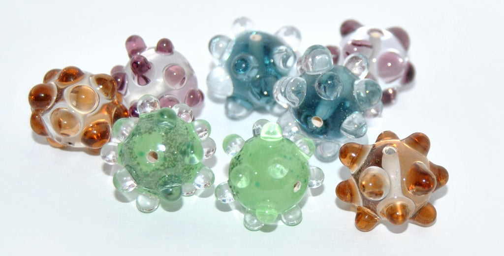 Lampwork HandMade Beads,E (-E), Glass, Czech Republic