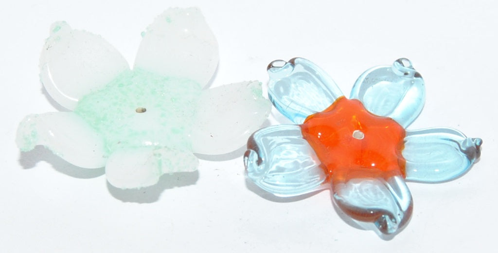 Lampwork HandMade Beads,E (-E), Glass, Czech Republic