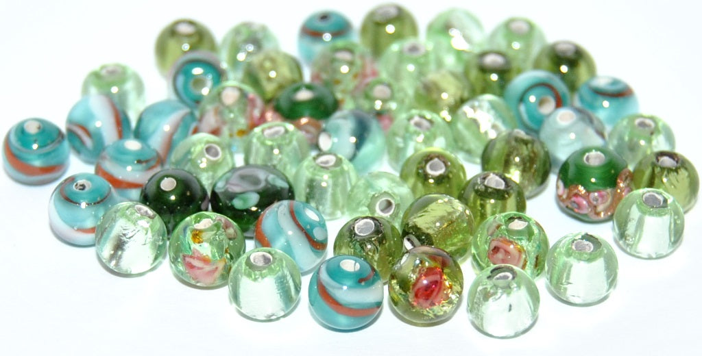 Lampwork HandMade Beads,G (-G), Glass, Czech Republic