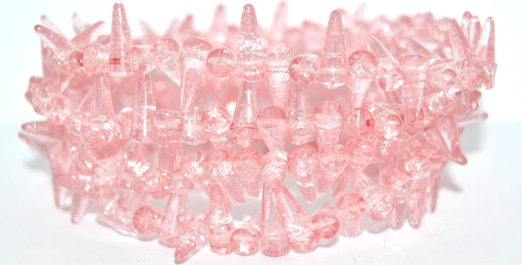 Spike Thorn Beads Crystal 34304 Crack (00030-34304-CRACK), Glass, Czech Republic