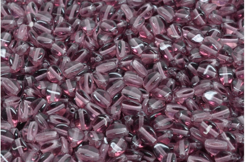 Pinch Beads, Amethyst (20060), Glass, Czech Republic