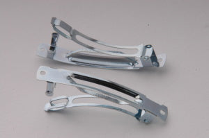 French Hair Clip, Platinum Plated