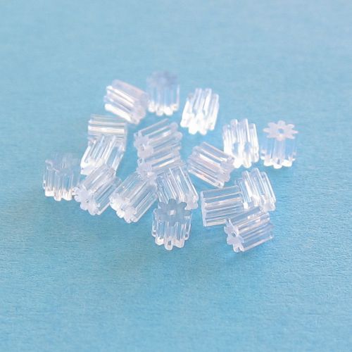 Plastic Transparent Earring Stopper