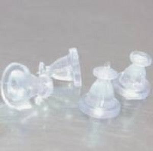 Plastic Transparent Earring Stopper