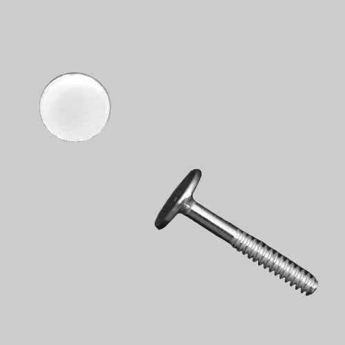 スタッドピアス金具、4mm、スターリングシルバー925