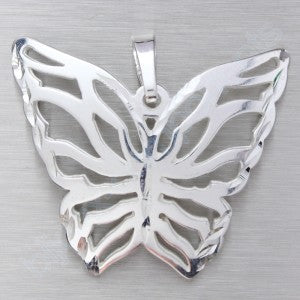 Pendant – Sterling Silver 925 – butterfly (20×23 mm)