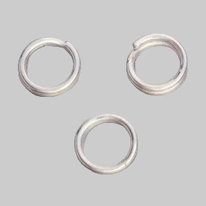Double jump ring, approx. 5.5 mm, Sterling Silver 925