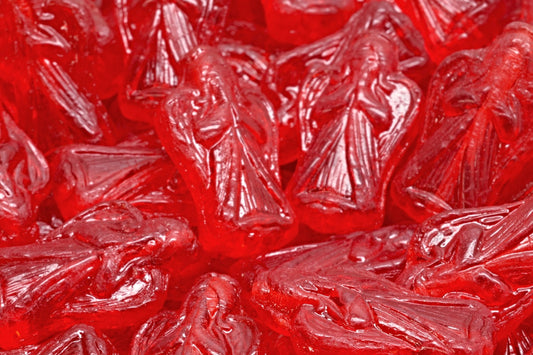 Angel Beads, Ruby Red (90080), Glass, Czech Republic