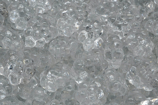 Grape Beads, Crystal (00030), Glass, Czech Republic