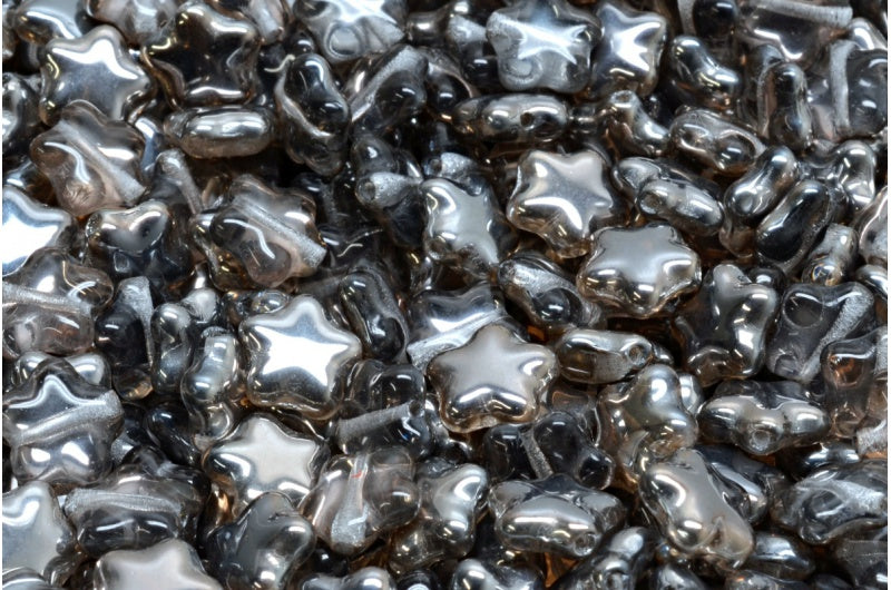 フラットスタービーズ、クリスタルクロム（00030-27401）、ガラス、チェコ共和国